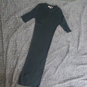 Forest green Forever 21 dress
